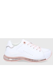 Sneakersy buty skórzane kolor biały - Answear.com Tommy Hilfiger