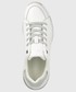Sneakersy Tommy Hilfiger sneakersy skórzane kolor biały
