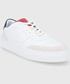 Sneakersy męskie Tommy Hilfiger buty skórzane kolor biały