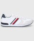 Sneakersy męskie Tommy Hilfiger buty kolor biały