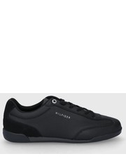 Sneakersy męskie buty skórzane kolor czarny - Answear.com Tommy Hilfiger