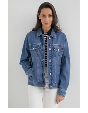 Kurtka kurtka jeansowa damska przejściowa oversize - Answear.com Tommy Hilfiger