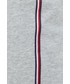 Bielizna męska Tommy Hilfiger szorty piżamowe bawełniane kolor szary z aplikacją