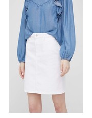 Spódnica spódnica kolor biały mini prosta - Answear.com Tommy Hilfiger