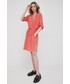 Sukienka Tommy Hilfiger sukienka kolor czerwony mini oversize