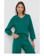 Sweter sweter damski kolor zielony lekki - Answear.com Tommy Hilfiger