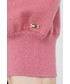 Sweter Tommy Hilfiger sweter damska kolor różowy