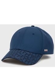 Czapka czapka bawełniana wzorzysta - Answear.com Tommy Hilfiger