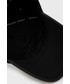 Czapka Tommy Hilfiger czapka bawełniana kolor czarny z aplikacją