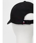 Czapka Tommy Hilfiger czapka kolor czarny z aplikacją