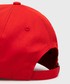 Czapka Tommy Hilfiger czapka kolor czerwony gładka