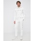 Bluza męska Tommy Hilfiger Bluza bawełniana męska kolor biały z kapturem gładka