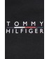 Bluza męska Tommy Hilfiger bluza bawełniana męska kolor czarny z kapturem z nadrukiem