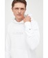 Bluza męska Tommy Hilfiger bluza bawełniana męska kolor biały z kapturem z nadrukiem