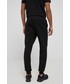 Spodnie męskie Tommy Hilfiger Spodnie bawełniane męskie kolor czarny z nadrukiem