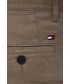 Spodnie męskie Tommy Hilfiger Spodnie męskie kolor granatowy dopasowane