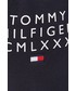 Spodnie męskie Tommy Hilfiger spodnie dresowe męskie kolor granatowy z nadrukiem