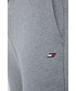 Spodnie męskie Tommy Hilfiger spodnie dresowe męskie kolor szary melanżowe