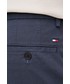 Spodnie męskie Tommy Hilfiger spodnie męskie kolor granatowy w fasonie chinos