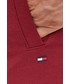 Spodnie męskie Tommy Hilfiger spodnie dresowe męskie kolor bordowy gładkie