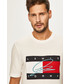 T-shirt - koszulka męska Tommy Hilfiger - T-shirt x Lewis Hamilton MW0MW11472