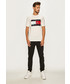 T-shirt - koszulka męska Tommy Hilfiger - T-shirt x Lewis Hamilton MW0MW11472