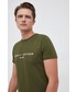 T-shirt - koszulka męska Tommy Hilfiger - T-shirt bawełniany