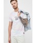 T-shirt - koszulka męska Tommy Hilfiger t-shirt bawełniany z nadrukiem