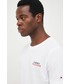 T-shirt - koszulka męska Tommy Hilfiger t-shirt bawełniany kolor biały z aplikacją