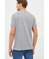 T-shirt - koszulka męska Tommy Hilfiger t-shirt bawełniany kolor szary z nadrukiem
