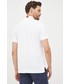 T-shirt - koszulka męska Tommy Hilfiger polo bawełniane ICON kolor biały z aplikacją
