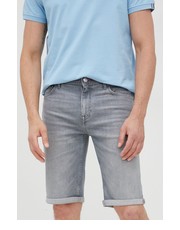 Krótkie spodenki męskie szorty jeansowe męskie kolor szary - Answear.com Tommy Hilfiger