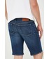Krótkie spodenki męskie Tommy Hilfiger szorty jeansowe męskie kolor granatowy