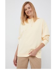 Bluza bluza bawełniana damska kolor żółty z kapturem gładka - Answear.com Tommy Hilfiger