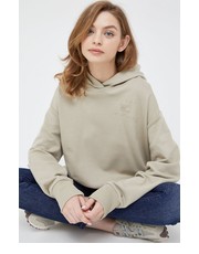 Bluza bluza bawełniana damska kolor beżowy z kapturem gładka - Answear.com Tommy Hilfiger