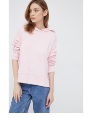Bluza bluza bawełniana damska kolor różowy z kapturem gładka - Answear.com Tommy Hilfiger