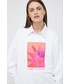 Bluza Tommy Hilfiger bluza bawełniana damska kolor biały z aplikacją