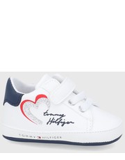Buty dziecięce Buty niemowlęce kolor biały - Answear.com Tommy Hilfiger