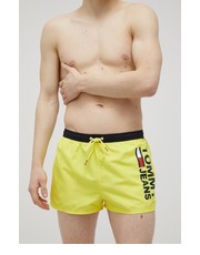 Strój kąpielowy szorty kąpielowe kolor żółty - Answear.com Tommy Hilfiger