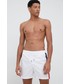 Strój kąpielowy Tommy Hilfiger szorty kąpielowe kolor biały