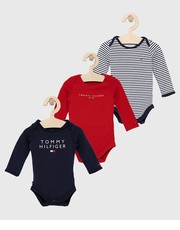 Odzież dziecięca - Body niemowlęce (3-pack) - Answear.com Tommy Hilfiger