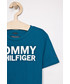 Koszulka Tommy Hilfiger - T-shirt dziecięcy 98-176 cm KB0KB04078