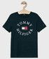 Koszulka Tommy Hilfiger - T-shirt dziecięcy 128-176 cm KB0KB04676