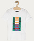 Koszulka Tommy Hilfiger - T-shirt dziecięcy 128-176 cm KB0KB05854