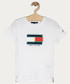 Koszulka Tommy Hilfiger - T-shirt dziecięcy 116-176 cm KB0KB05853