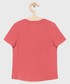Koszulka Tommy Hilfiger t-shirt bawełniany dziecięcy kolor fioletowy