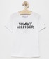 Koszulka Tommy Hilfiger t-shirt dziecięcy kolor biały