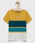 Koszulka Tommy Hilfiger t-shirt bawełniany dziecięcy wzorzysty