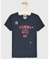 Bluzka Tommy Hilfiger - Top dziecięcy 104-176 cm KG0KG03868
