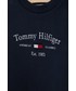 Bluza Tommy Hilfiger Bluza bawełniana dziecięca kolor granatowy z aplikacją